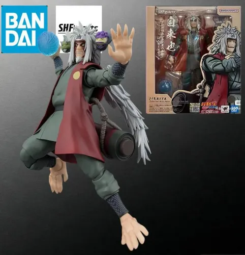 Jiraya Sennin - Naruto - S.H.Figuarts Bandai - NOVO<br>