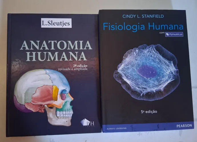 Livro de Anatomia + Livro de Fisiologia (Combo)