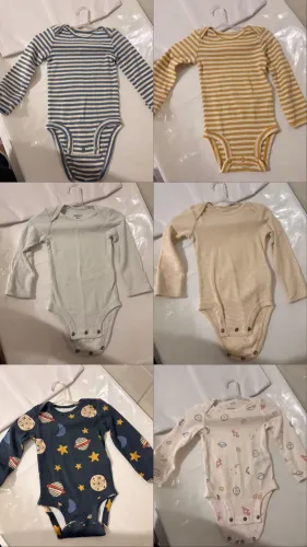 Vendo 10 Peças de Body da Carter?s