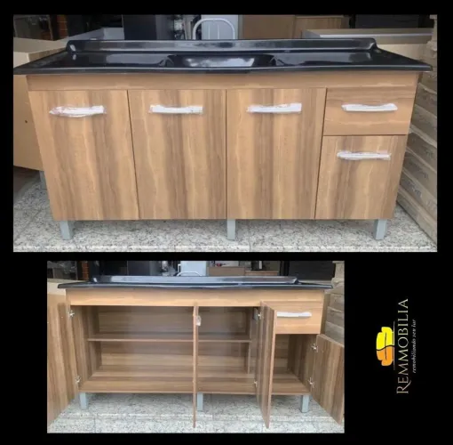BALCÃO DE PIA 1.60CM - NOVO/ ENTREGAMOS MONTADO