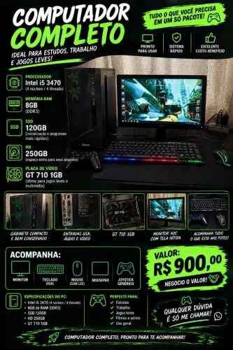 Computador Completo R$900