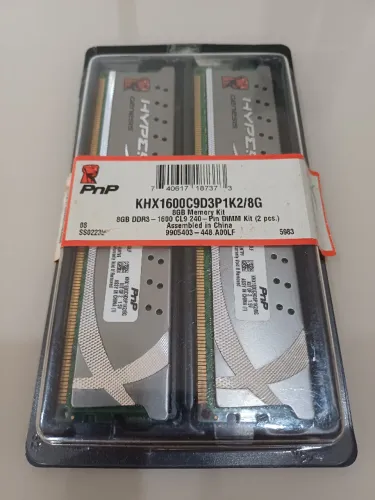 Memória RAM Kingston DDR3 KHX1600C9D3P1K2-8G
