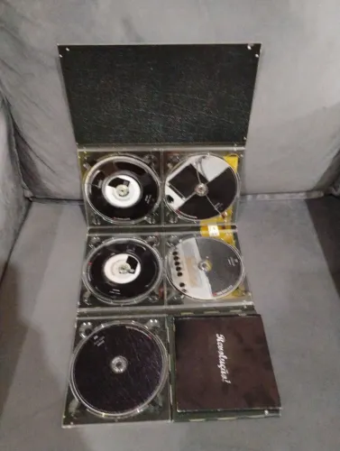 Coleção de cd e dvd