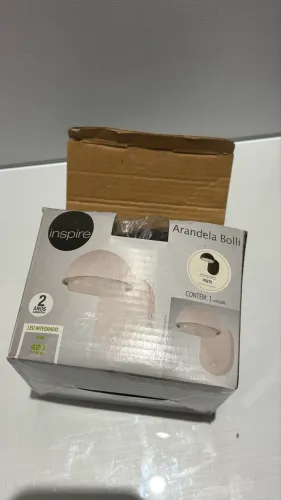 Arandela de parede Inspire modelo Bolli