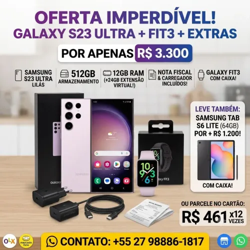 S23 ultra + smartwatch samsung