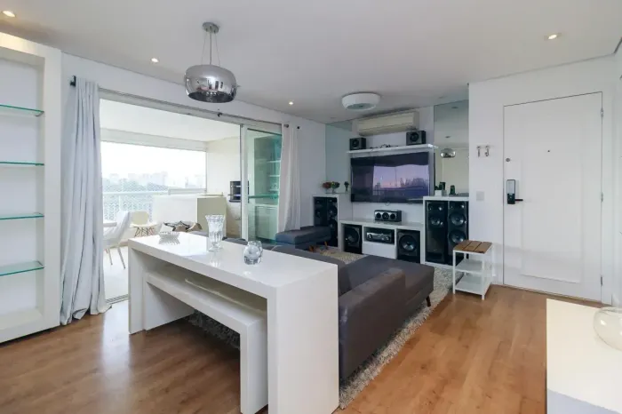 Apartamento para Locação na Granja Julieta com 145m2, 4 Quartos, 3 suítes, 2 vagas - São P