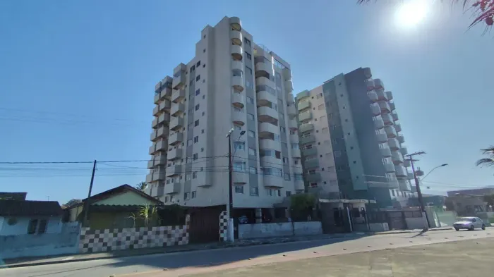 APARTAMENTO PARA VENDA PÉ NA AREIA 2 QUARTOS 2 VARANDAS VISTA MAR MOBILIADO EM MONGAGUÁ S