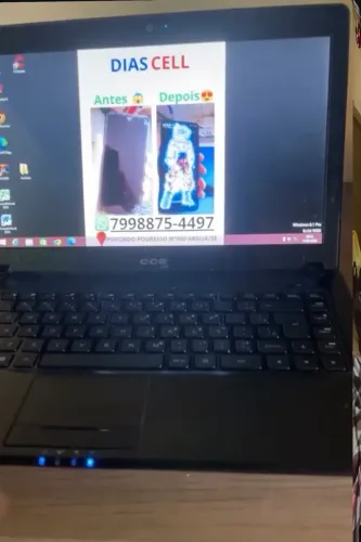 Vendo notebook cce sem o HD tirei meu SSD dele