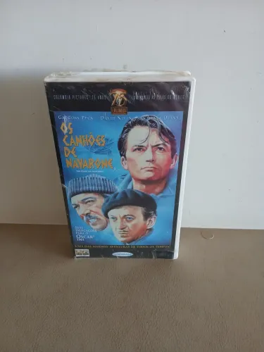 Fita Vhs Os Canhões de Navarone - Legendada - Lacrada