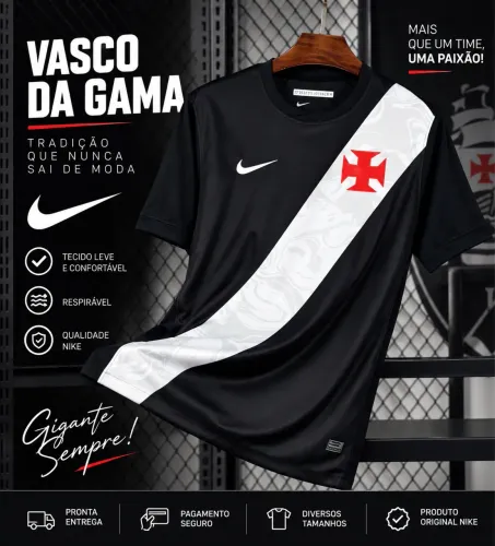 Camisa Masculina Nike Vasco da Gama.