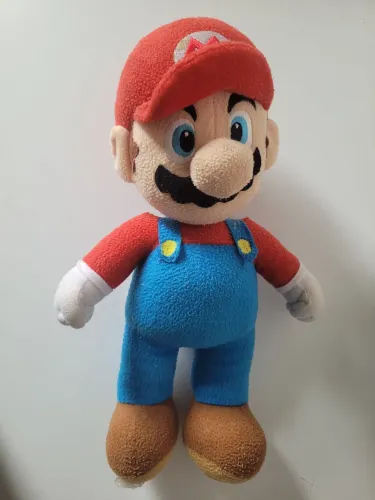Boneco Super Mário pelúcia 