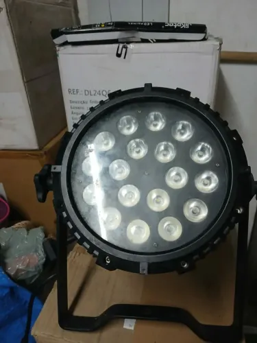 4 Refletor de led iluminação de DJ