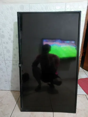 tv 43 led quebrada a tela