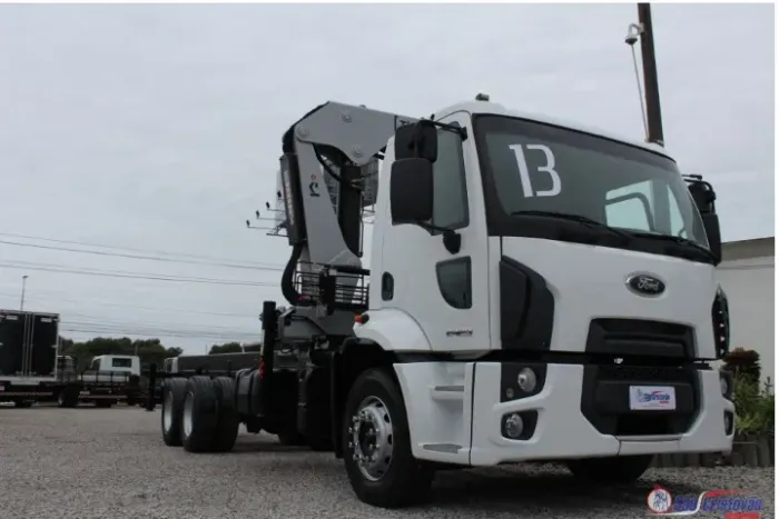 Ford cargo 2429 com munck tka 45.700