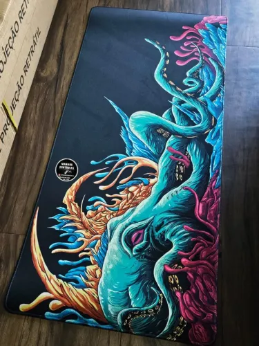 Mousepad Extra Grande Gamer 40x90 Cm  - Faço Entrega 