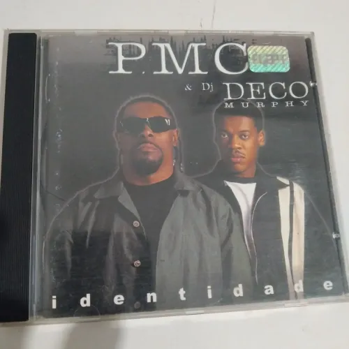 Cd PMC e DJ Deco Identidade RARISSIMO PRA COLECIONADORES RAP DAS ANTIGAS