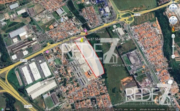 ÁREA INDUSTRIAL em Hortolândia - São Paulo, Chácaras Assay