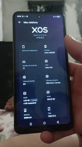 Infinix smart 8 pro tem conversa