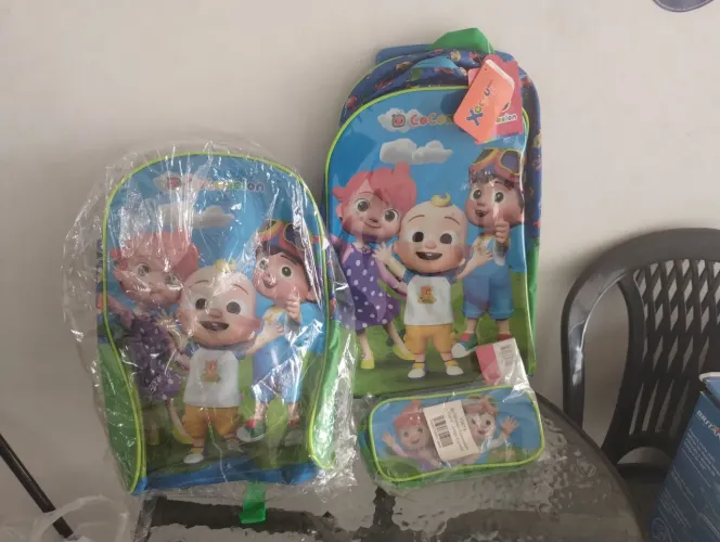 Kit Mochila escolar com Estojo temático da Cocomelo