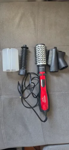 Escova Secadora Mondial Ceramic Íon Turbo 1200W + Acessórios