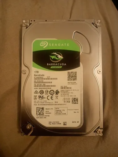 HD Seagate Barracuda 1 tb 7200 rpm
