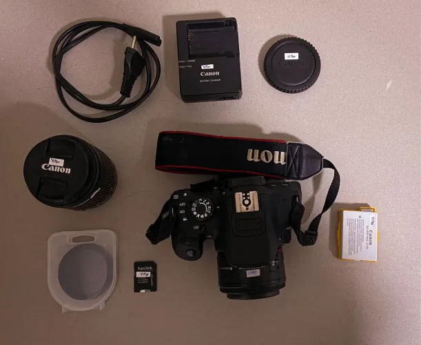 Kit Cânon T5i Completo (ideal para iniciantes)