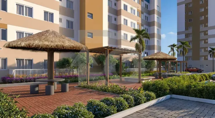 Flor de Lótus Mais Viver  Apartamentos de 42m² a 67m² com Lazer Completo