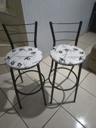 Baquetas com encosto