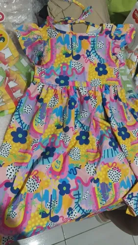 Vestidos lindos de menina veste até 6 anos