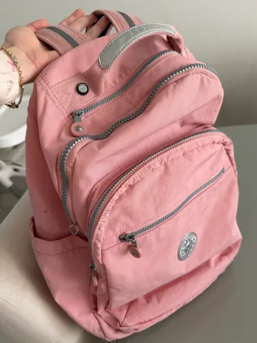 Mochila Kipling Original Rosa - Excelente Estado - 6 meses de uso