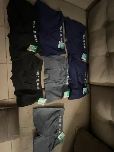 kit de 7 cuecas POLO WEAR tamanho 12 A 14 ANOS!