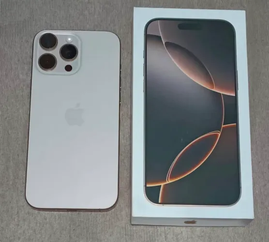 iPhone 16 pro Max, novinho sem marcas de uso