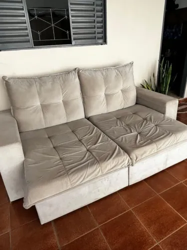 Sofa caixa, retrátil 2 lugares