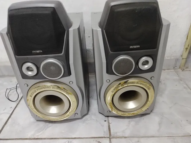 Caixas de som aiwa subwoofer