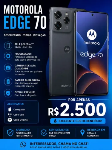 Smartphone Motorola Edge 70