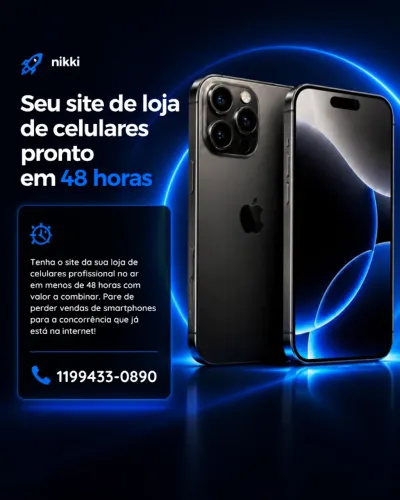 SITE de celular com foco em ROI para marketing no Instagram e FB.