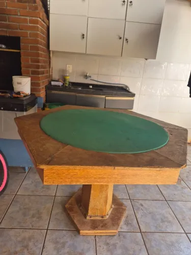 Mesa Sextavada carteado/baralho