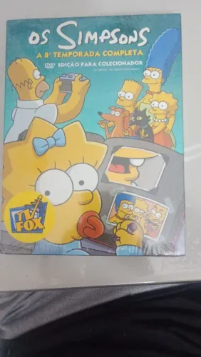 Dvd Os Simpsons 8 Temporada Edição de Colecionador Lacrado