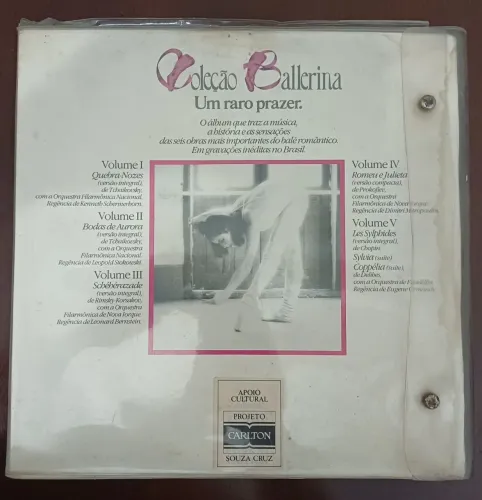 Coleção Ballerina - Um Raro Prazer: para colecionadores de música clássica e vinil.