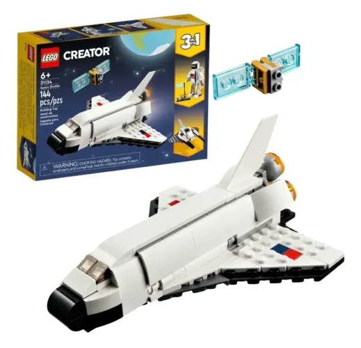 Lego Creator 3 em 1 Ônibus Espacial 31134 - 144 Peças