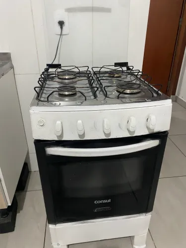 Fogão 4 bocas acendimento automático consul