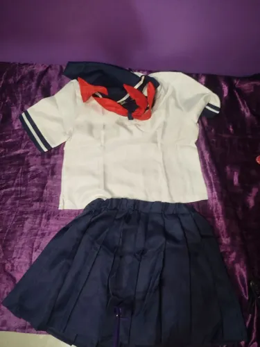 Fantasia cosplay Colegial anime japonês completo 