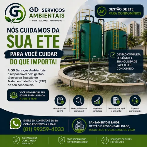 Gestão de ETE para Condomínios 