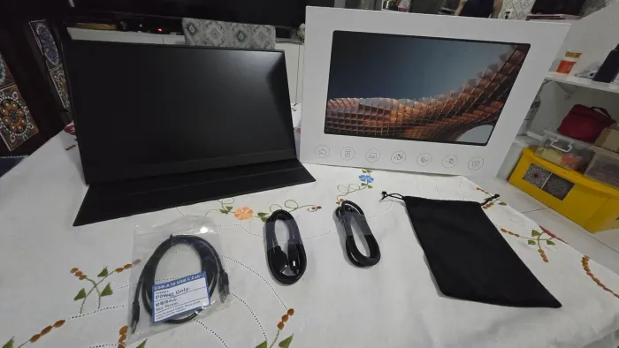 Monitor portátil 15 polegadas 