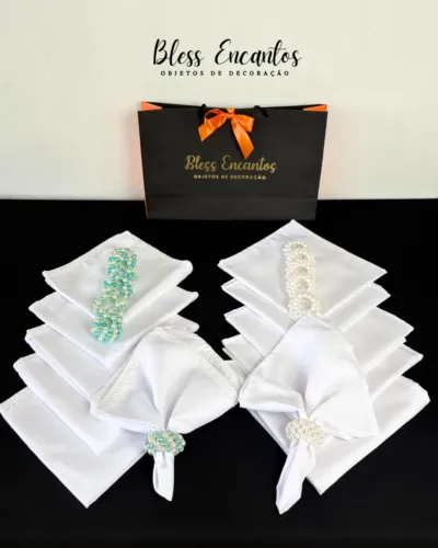 Kit porta guardanapos com tecidos