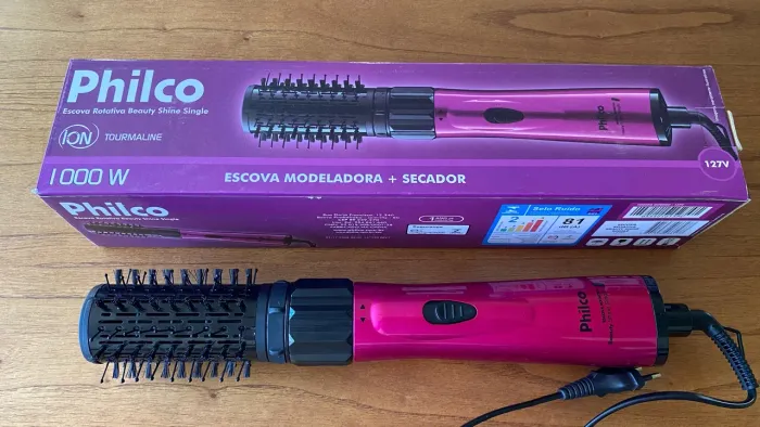 Escova rotativa Philco + secador 