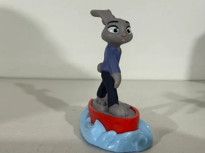 Boneco Judy Hopps zootopia 2 do Mc Donald?s