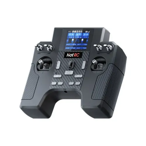 Radio Controle HotRC HT-8A 2.4gHz  8 canais  com receptor  Avião, Barco , Robô