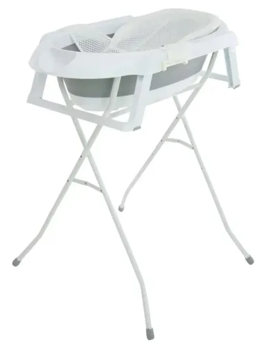 Banheira Safety 1st, Smile com Suporte, Grey