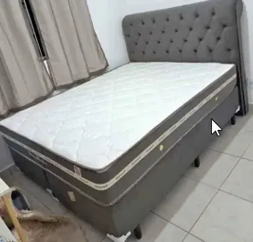 Cama box em linha funcional